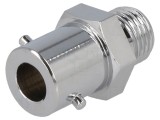Conector pereche baionetă alamă nichel 12,3mm