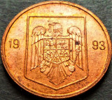 Moneda 1 LEU - ROMANIA, anul 1993 * cod 1712 B = excelenta
