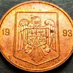 Moneda 1 LEU - ROMANIA, anul 1993 * cod 1712 B = excelenta