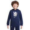 Hanorac Copii Nike FC Chelsea Club Navy, Gluga, Marimea 164