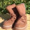 Ghete cizme tip ugg maro