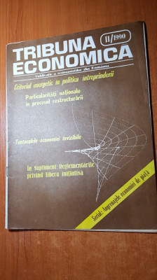 revista tribuna economica 16 martie 1990 + supliment curier economic legislativ foto