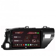 Navigatie Toyota Hilux (2015+), Android 13, B-Octacore 6GB RAM + 128GB ROM, 10.1 Inch - AD-BGB10006+AD-BGRKIT086