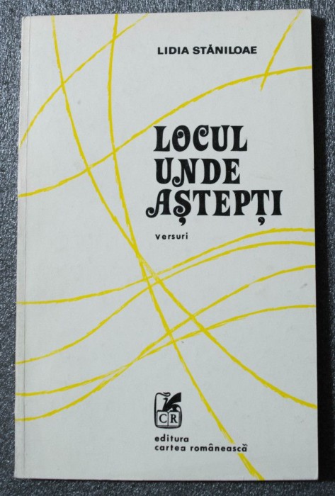 Lidia Stăniloae - Locul unde aștepți (versuri)