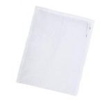 Strecuratoare tip Punga pentru Alimente Lichide, cu Sita Foarte Fina si Snur pentru Legat, PVC Alb, 30 x 20 cm, CBD CORAL BEST DEALS Alb Cocos 15 cm 2