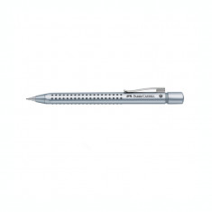 Creion mecanic Faber Castell cu grip 2011 0.7 mm argintiu foto