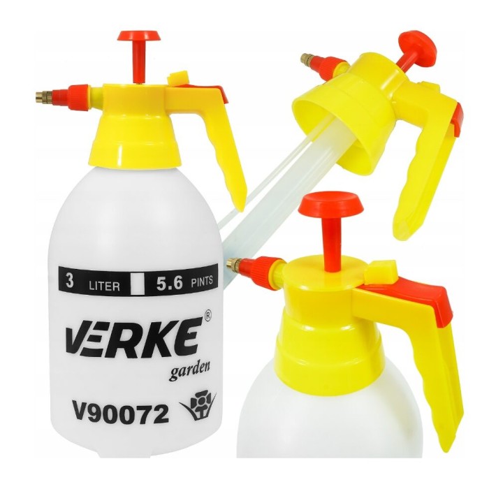 Pulverizator manual pentru stropit, capacitate 3 l, Verke