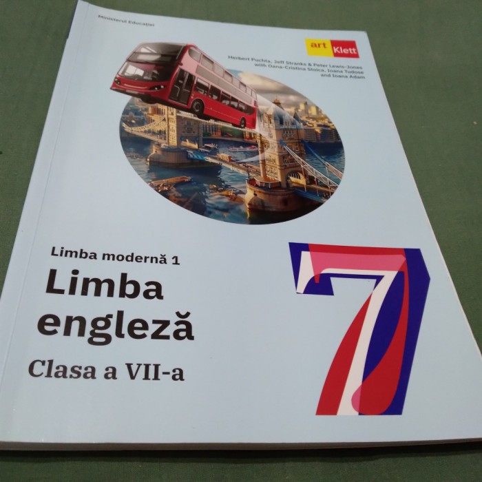 MANUAL CLASA 7 LIMBA ENGLEZA HERBERT PUCHITA LIMBA MODERNA 1