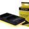 Patona Dual incarcator pentru Nikon EN-EL12, ENEL12 incl. Micro-USB cable
