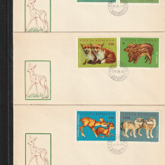RO - FDC - PUI DE ANIMALE SALBATICE ( LP 785 ) 1972 ( 3 DIN 3 )
