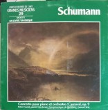 Disc vinil, LP. Concerto Pour Piano Et Orchestre. Carnaval, Op. 9-Schumann, Peter Frankl, Orchestre Symphonique, Clasica