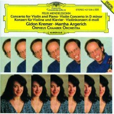 Mendelssohn - Concerto for Violin, Piano and Strings; Violin Concerto | Martha Argerich, Orpheus Chamber Orchestra, Gidon Kremer
