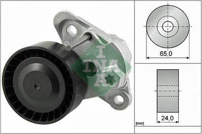 INA 534 0497 10 Intinzator curea, curea distributie foto
