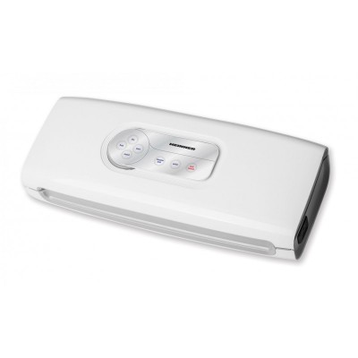 Aparat de vidat Heinner, 140 W, control Touch, vidare uscata si umeda, rola pungi inclusa, Alb foto