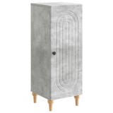 vidaXL Bufet Gri Beton 33 x 34,5 x 90 cm Lemn prelucrat 894138