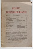 REVISTA FUNDATIILOR REGALE , ANUL II , NR. 1 , IANUARIE 1935