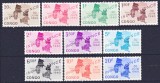 DB1 Congo 1960 Independenta 10 v. MNH, Nestampilat