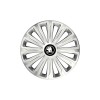 Set 4 Capace Roti pentru Skoda Nou Alb-Negru, model Trend Gray, R14, SKODA