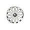 Set 4 Capace Roti pentru Skoda Nou Alb-Negru, model Trend Gray, R14, SKODA