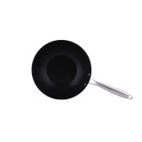 Tigaie Wok Zilan ZLN0934, Diametru 28 cm, 7 straturi de material, Maner nituit, Compatibil cuptor si masina de spalat vase