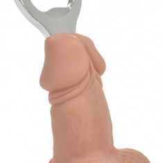 Deschizator de Sticle, Forma Penis Realist, Bej