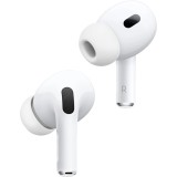 Casti AirPods Pro 2 (2022) True Wireless (2nd Gen), Bluetooth, In-Ear, Microfon, Noise Cancelling, cu carcasa cu incarcare wireless MagSafe si mufa li