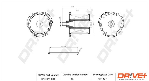 Dr!ve+ DP1110.13.0139 filtru combustibil