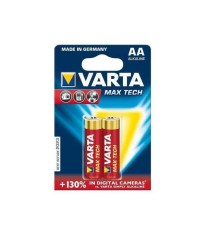 Baterii alcaline R6 AA Varta MaxTech 2buc/blister foto