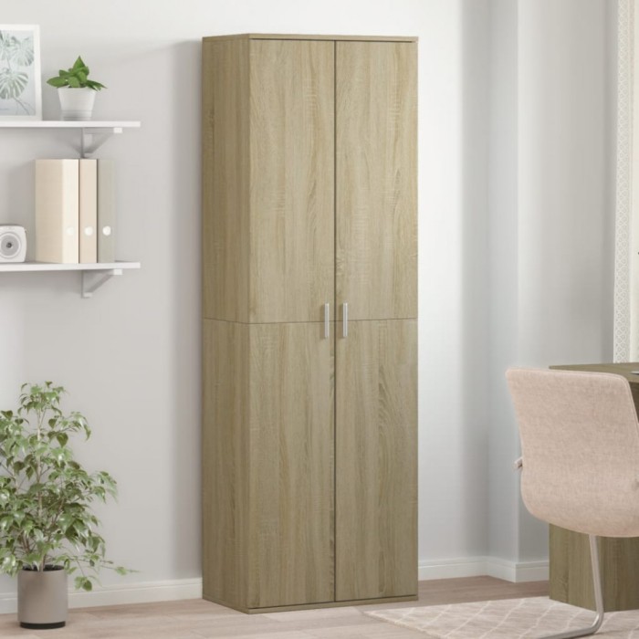 vidaXL Dulap &icirc;nalt, stejar sonoma, 60x35x180 cm, stejar sonoma