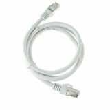 Cablu retea-patchcord CAT6 FTP, Lanberg 43614, 2 X RJ45, lungime 1m, AWG26, 10Gb s-250MHz, de legatura retea, ethernet, gri