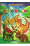 Dinozauri A5 - Carte de colorat