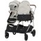 Carucior gemeni Chipolino Duo Smart 2 in 1 biscotta