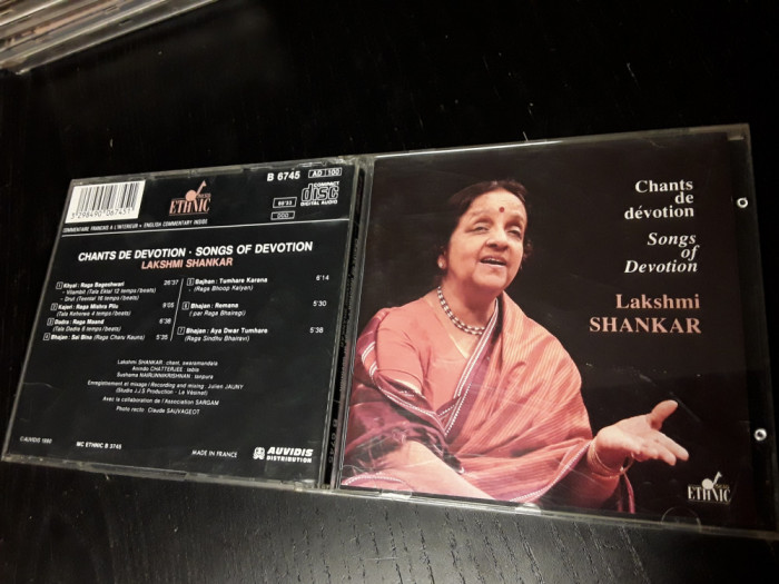 [CDA] Lakshmi Shankar - Songs Of Devotion - muzica indiana