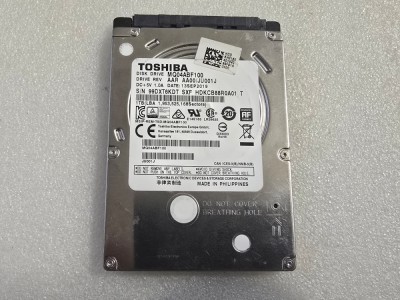 Hard disk laptop Toshiba Mobile Thin 1TB 5400rpm 128MB SATA3 (MQ04ABF100) foto