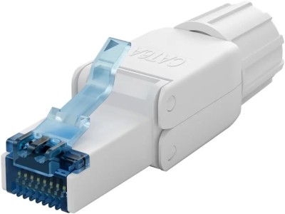 Conector RJ45 CAT6A UTP asamblare rapida fara unelte AWG24-22 Goobay 65941 foto