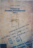 Pagini de istoria matematicii, vol. 1 - Adrian C. Albu