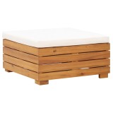 Cumpara ieftin Taburet modular cu pernă, 1 buc., lemn masiv de acacia
