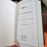 Biblia sau Sfanta Scriptura a Vechiului Si Noului Testament cu trimiteri