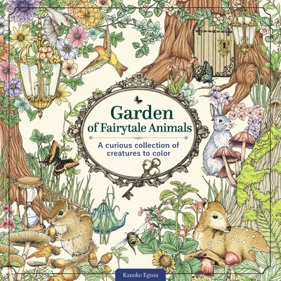 Garden of Fairytale Animals: A Curious Collection of Creatures to Color foto