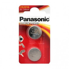 Panasonic CR2016 (Double pack) 3V 90mAh Con?inutul pachetului 1x Blister foto