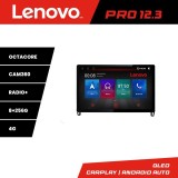 Navigatie Android Lenovo PRO 12.3 QLED 8+256GB pentru Mitsubishi Eclipse Cross 2017+