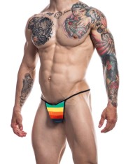Bikini Cut4Men Rainbow, Mix Culori, L