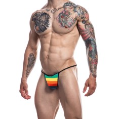 Bikini Cut4Men Rainbow, Mix Culori, M