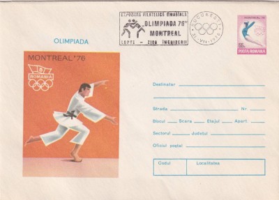 FILATELIE TEMATICA - PLIC ROMANIA TEMATICA JOCURILE OLIMPICE foto