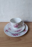 Set mic dejun portelan fin model floral