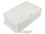 Carcasă Universală ABS Gri Deschis 140x210x60mm
