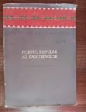 Myh 32s - Romulus Vuia - Portul popular al padurenilor - ed 1958