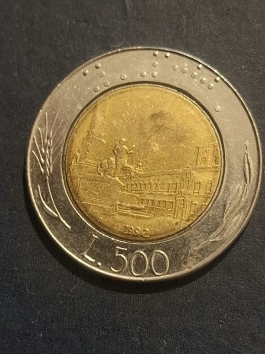 500 lire 1992