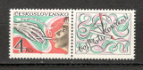 Cehoslovacia.1981 Campanie impotriva fumatului-cu vigneta XC.553, Nestampilat