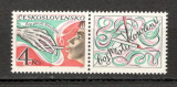 Cehoslovacia.1981 Campanie impotriva fumatului-cu vigneta XC.553